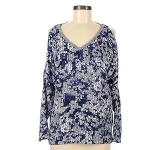 Juicy Couture strappy faux sequins with bling collar